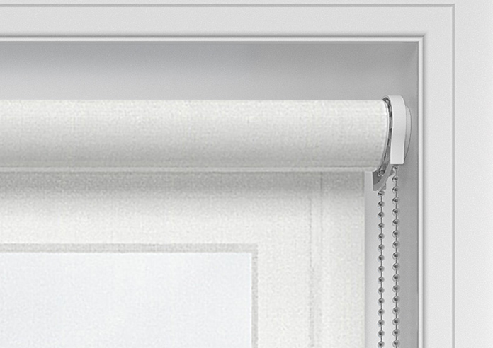 Crystalline Voile, Cream - Twist&Fit Roller Blind - Image 11